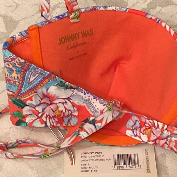 🆕Johnny Was 2 pc Drew Bathing Suit - Picture 8 of 9